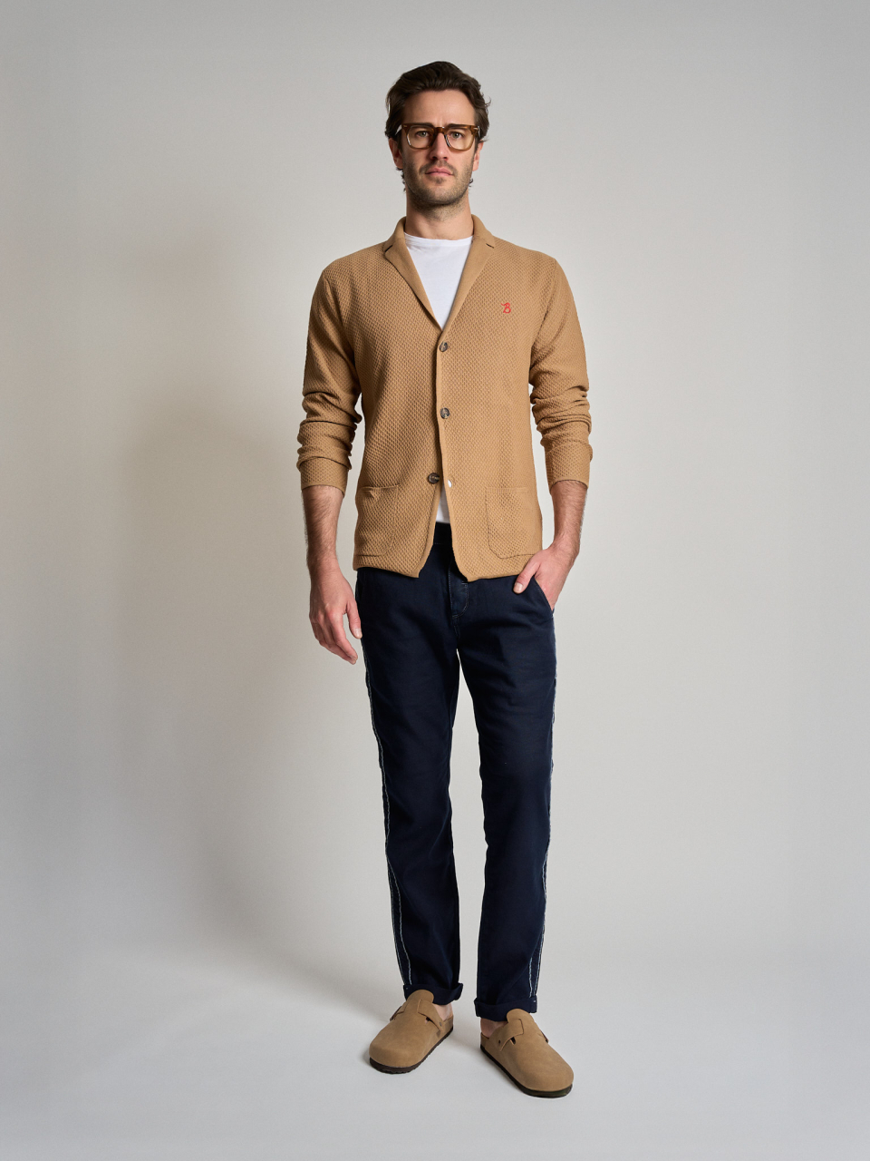 Sommer Blazer Strick